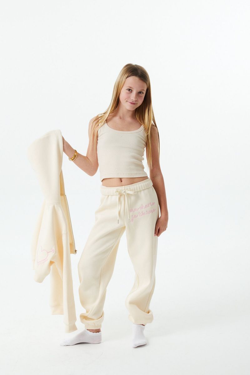 Jessie Beige Jogger-Ma Cherie