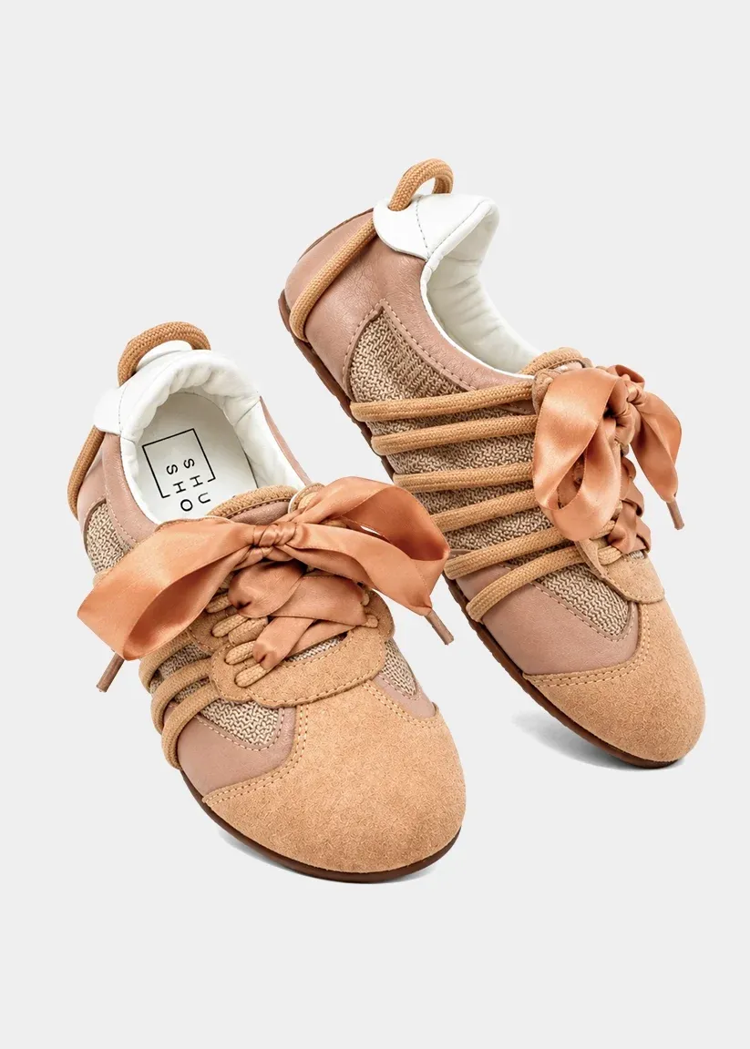 Shushop Sheryl Mini Shoe-Taupe