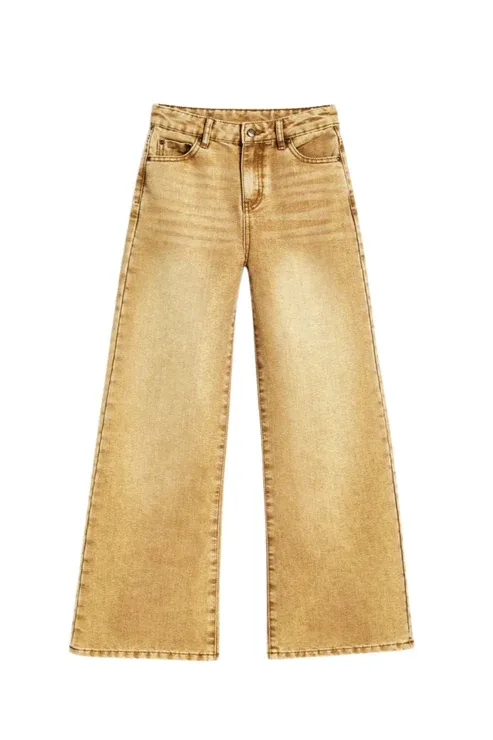 Tractr Khaki Denim Pant