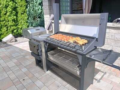 Holzkohlegrill Kohlegrill BBQ Grill Räucherofen Pizzaofen Holzofen Schaschlik Mangal Massiv Smoker Holzkohlegrill Kohlegrill BBQ Grill Räucherofen Pizzaofen Holzofen Schaschlik Mangal Massiv Smoker