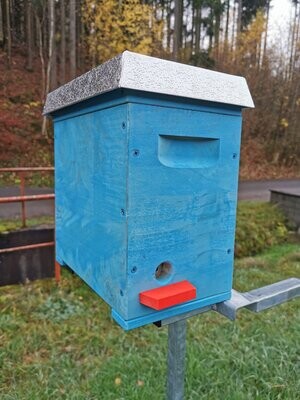 Schutzhaus inkl 2 EWKs Königinnenbegattung Königinnenzucht Imkereibedarf Belegstellenbedarf