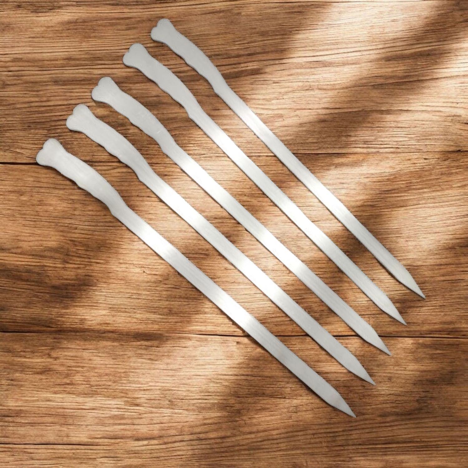 Grillspieße  Edelstahlspieße Kebabspieße Schampura 3mm stark