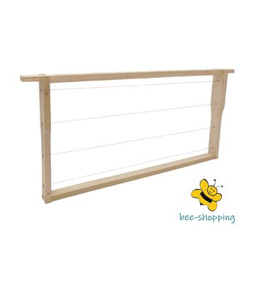 Zander Rähmchen, mit Hoffmannseiten OHNE NUT 10 Stk Zander Rähmchen, mit Hoffmannseiten OHNE NUT 10 Stk