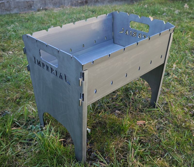 Camping Grill Mangal Stecksystem 3mm stark