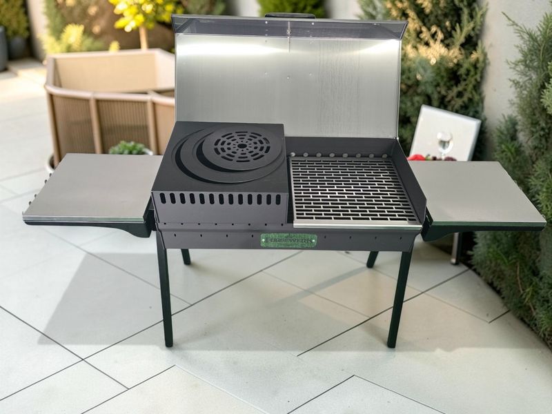 FORGEWERK 3mm Stahl Grill Mangal 40x90cm , Grill auf Spießen ,Kochen im Topf und Pfane, Grill auf Rost FORGEWERK 3mm Stahl Grill Mangal 40x90cm , Grill auf Spießen ,Kochen im Topf und Pfane, Grill auf Rost