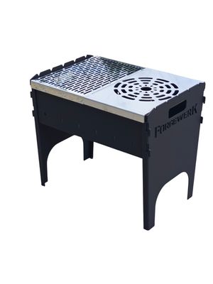 FORGEWERK Camping Grill Mangal Stecksystem 3mm stark