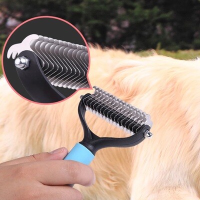 Double-Sided Hair Removal Comb And Hair Removal Tool