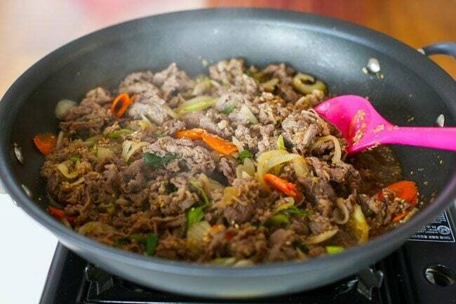 Smokin&#39; Summer Pecan Smoked Korean Beef BBQ Bulgogi