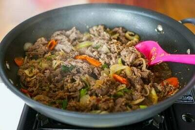 Smokin&#39; Summer Pecan Smoked Korean Beef BBQ Bulgogi