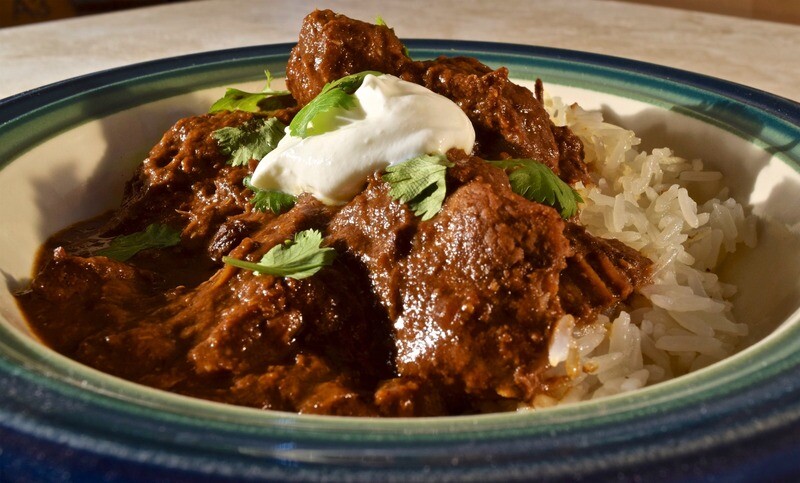 Mexican Beef/Pork/Chicken Mole and Sweet Potatoes