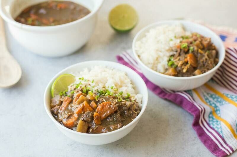 Japanese Beef/Chicken/Tofu Curry and Rice or Quinoa