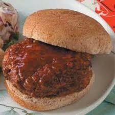 America BBQ Hamburger