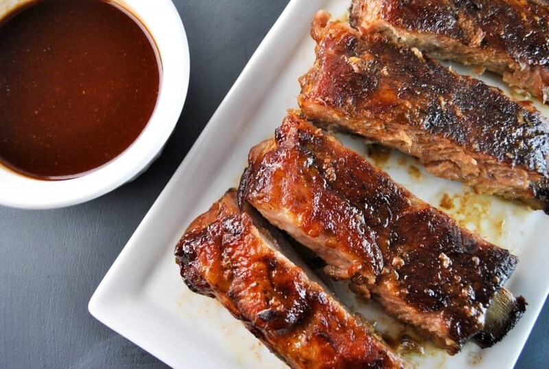 Carlsbad BBQ Maple Ribs with Sweet Potatoes