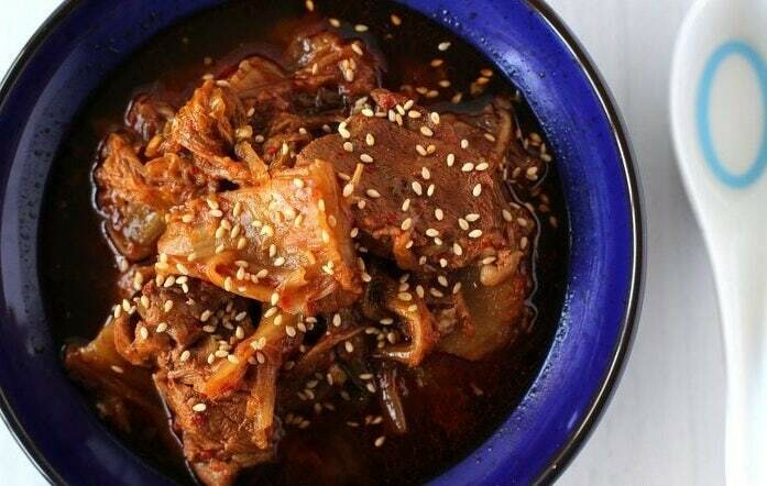 Korean Beef/Pork Kimchi Stew