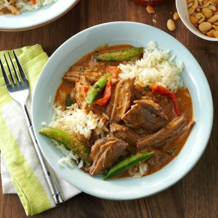 Linda Vista Sweet and Spicy Thai (Beef/Chicken/Shrimp/Tofu) with Rice or Quinoa