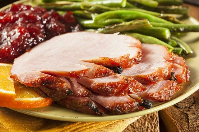 Mission Bay Ginger Orange Ham with Green Beans