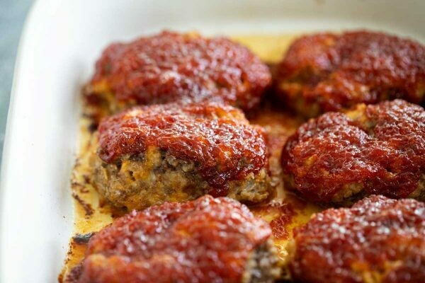 Tomato Mini Meatloafs - Kids / Adult Meal