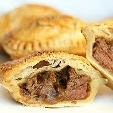 Puffed Pastry Savory Guiness Irish Beef Pies - 6 Hand Held&#39;s or 4 Pot Pie&#39;s