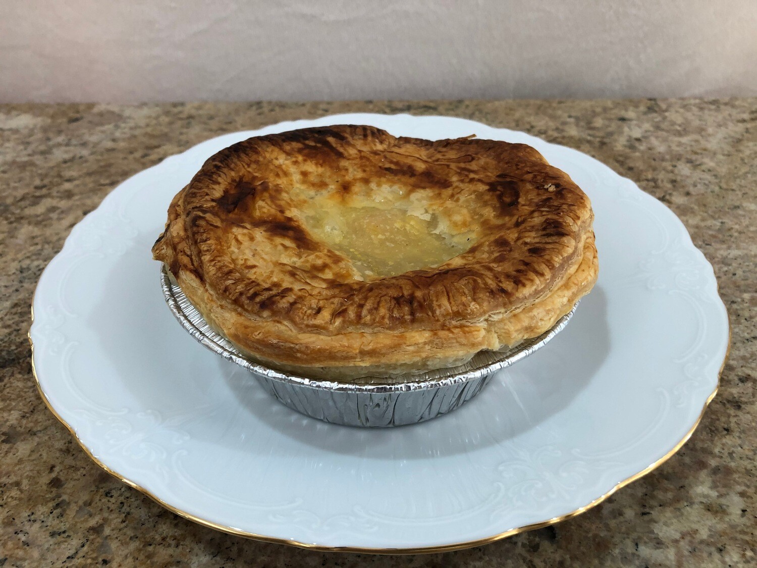 Puffed Pastry Savory Thai Red Curry Beef and Sweet Potato Pies - 6 Hand Held&#39;s or 4 Pot Pie&#39;s