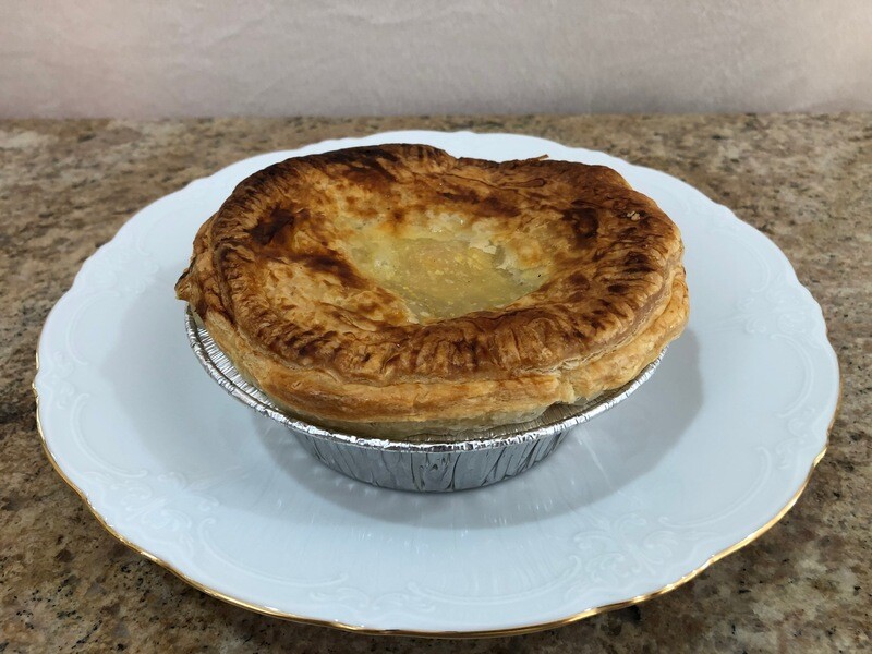 Puffed Pastry Savory Thai Red Curry Beef and Sweet Potato Pies - 6 Hand Held&#39;s or 4 Pot Pie&#39;s