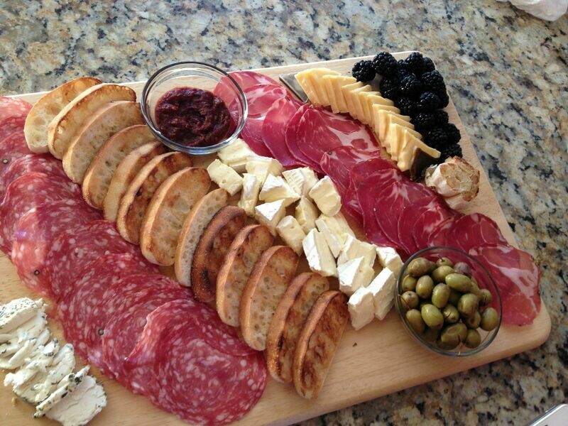 APU Food Truck Meat and Cheese Plate for 2