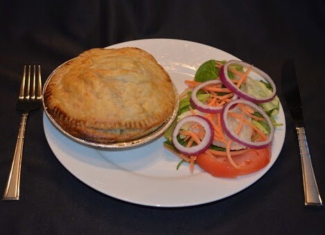 APU Food Truck Curry Ground Beef Pot Pie for 2