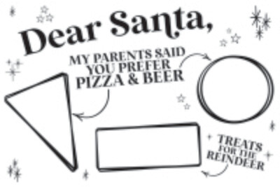 Santa Cookie Tray - My Parents Said