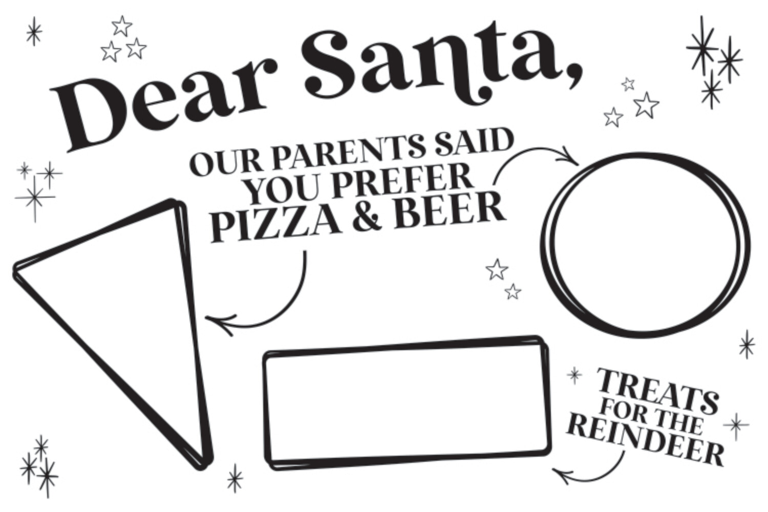 Santa Cookie Tray - Our Parents Said