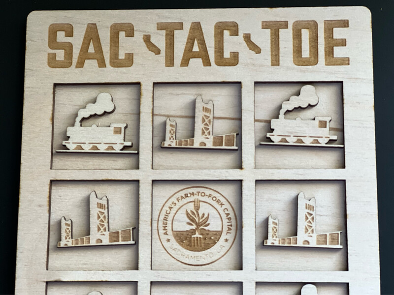 Sacramento Themed Sac-Tac-Toe (Tic Tac Toe)