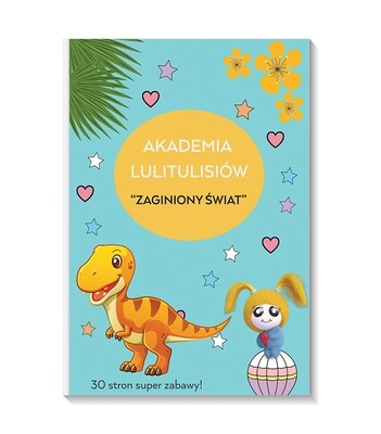 Karty pracy "ZAGINIONY ŚWIAT" - 30 stron super zabawy! Karty pracy "ZAGINIONY ŚWIAT" - 30 stron super zabawy!