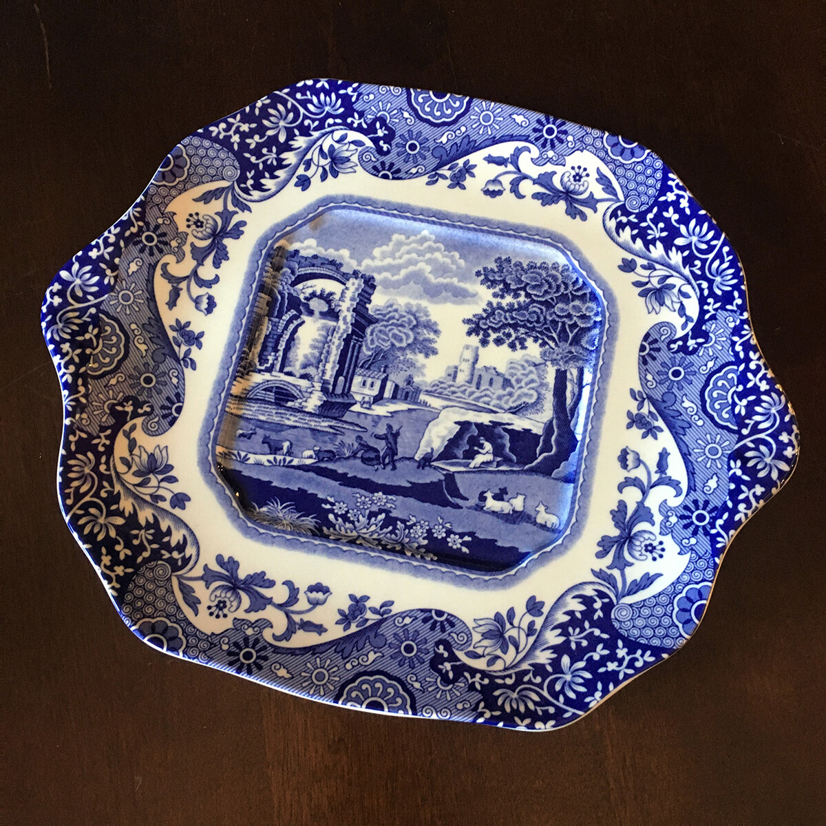 Spode Blue Italian Plate Spode Blue Italian Plate