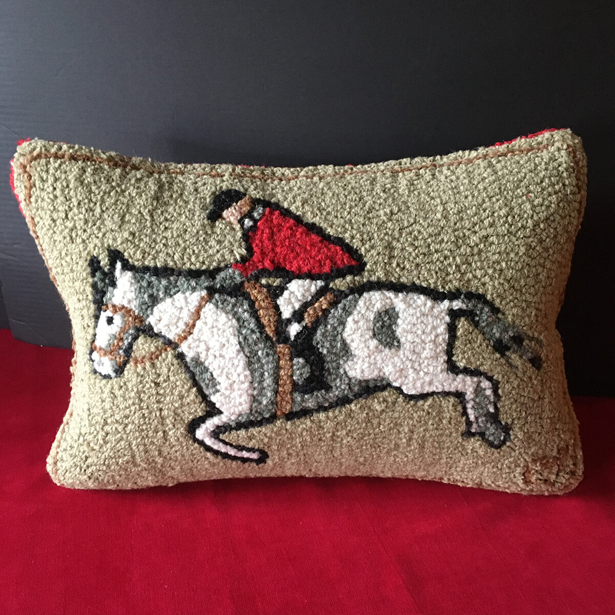Equestrian Jumper Pillow Equestrian Jumper Pillow