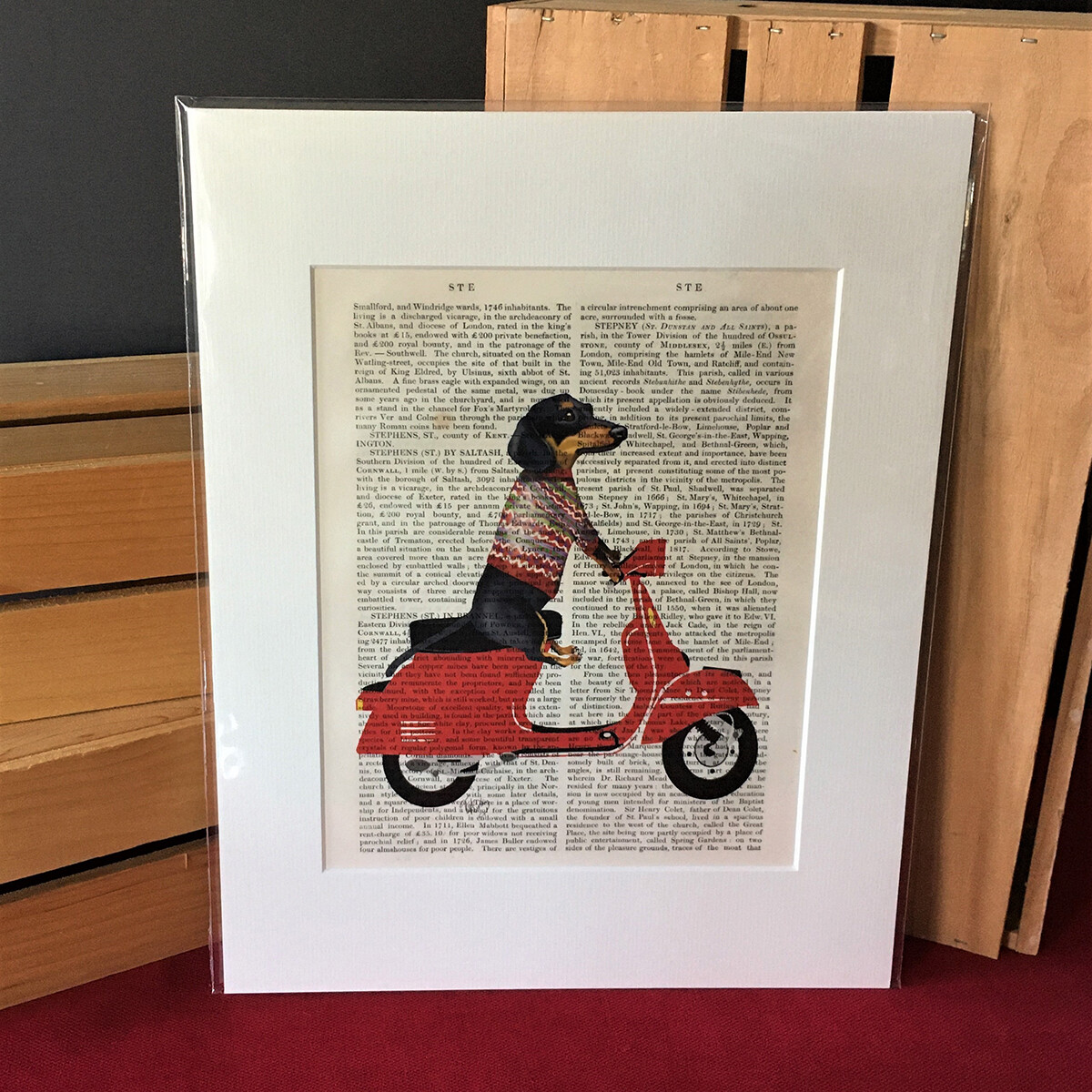 Fab Dachshund Print Fab Dachshund Print