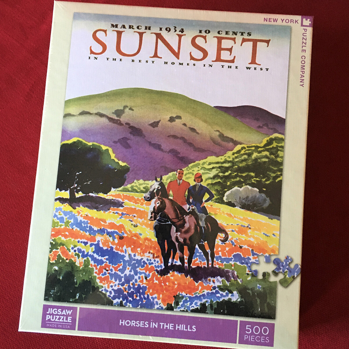 Horses in the Hills Jigsaw Puzzle Horses in the Hills Jigsaw Puzzle