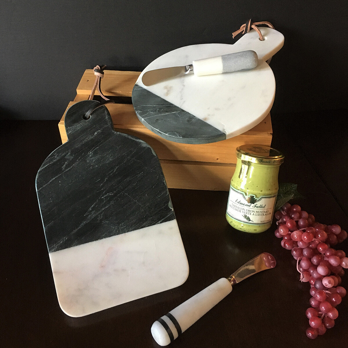 Marble Serving Paddles Marble Serving Paddles