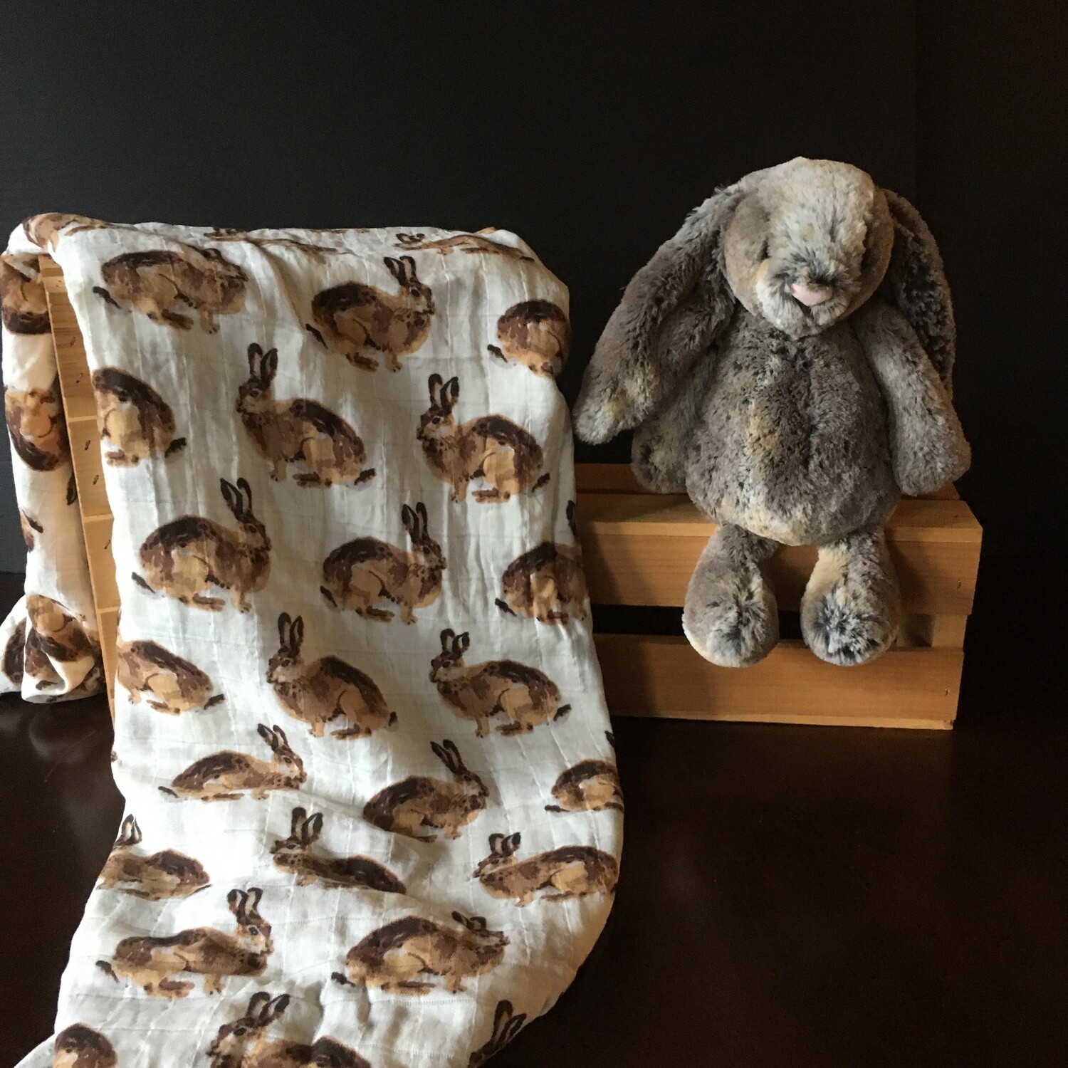 Woodland Bunny and Swaddle Set Woodland Bunny and Swaddle Set