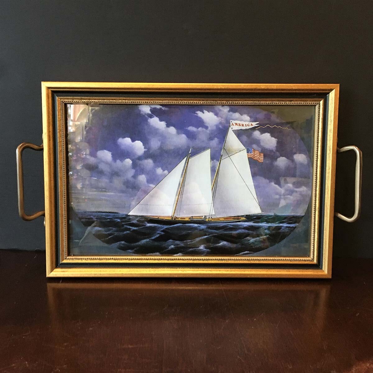 Nautical Accent & Serving Tray