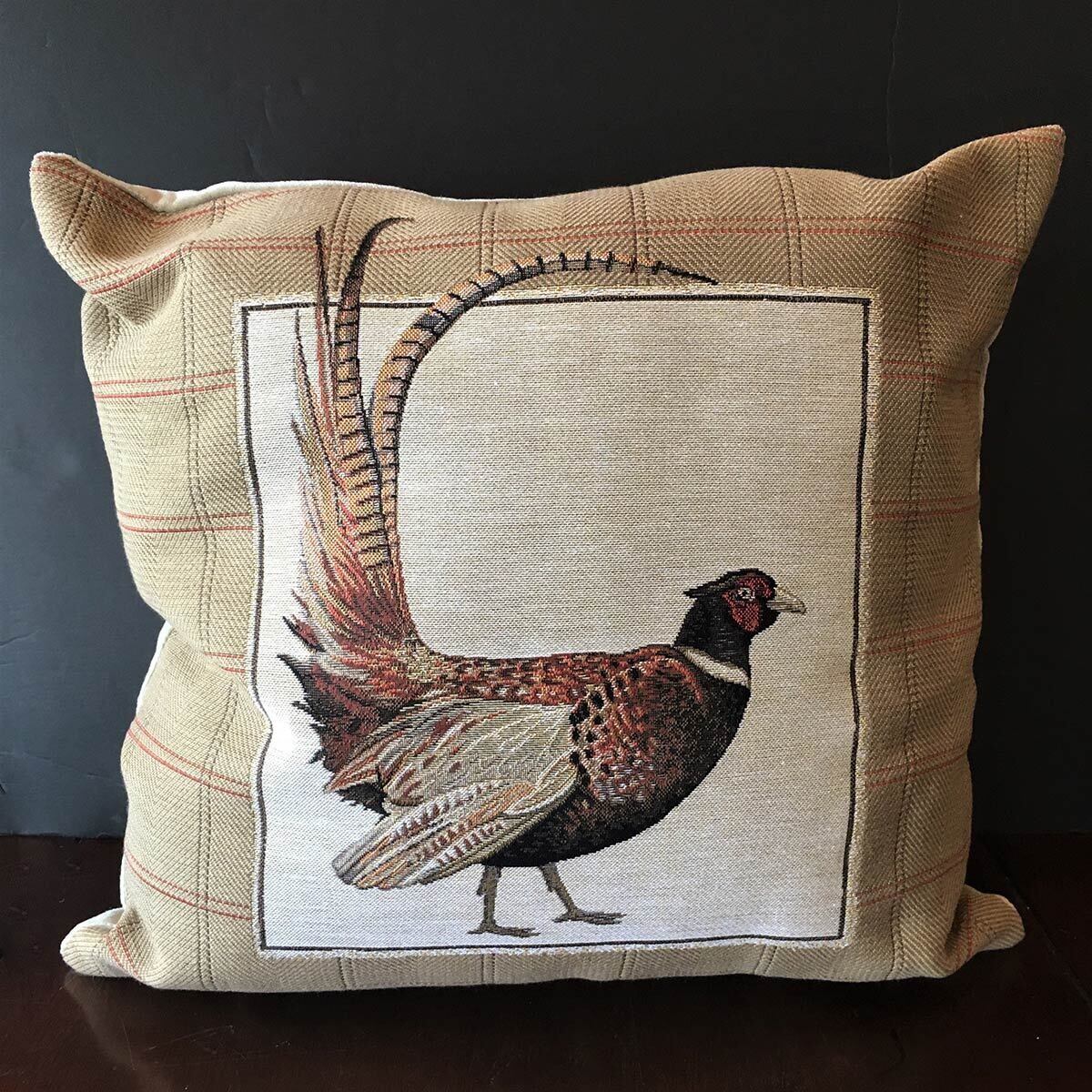 Highgrove Pheasant Tapestry Pillow