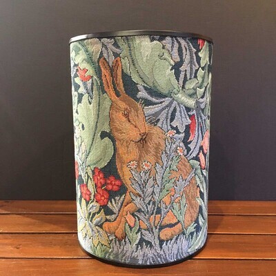 William Morris English Hare Tapestry Waste Can