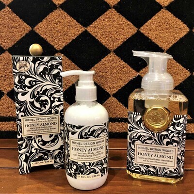 Honey Almond Hand Wash & Lotion Collection