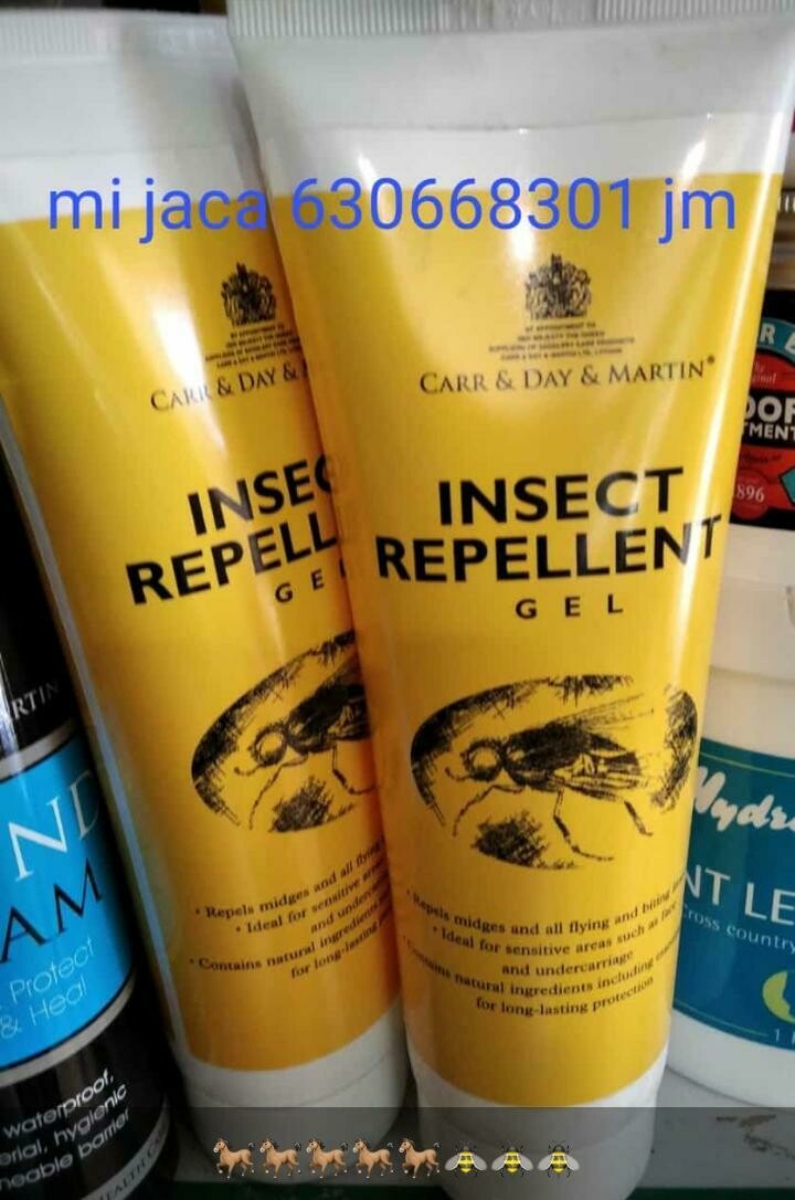 Gel repelente