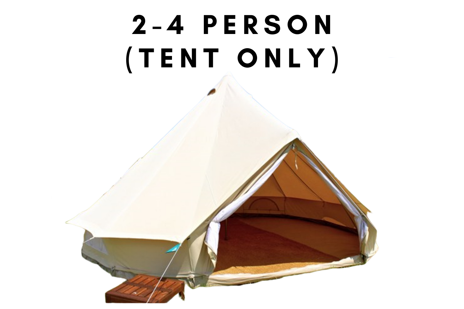 2-4 Person Bell Tent - Tent only