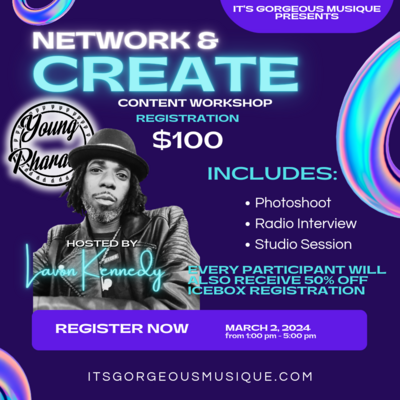 Network & Create: Content Workshop