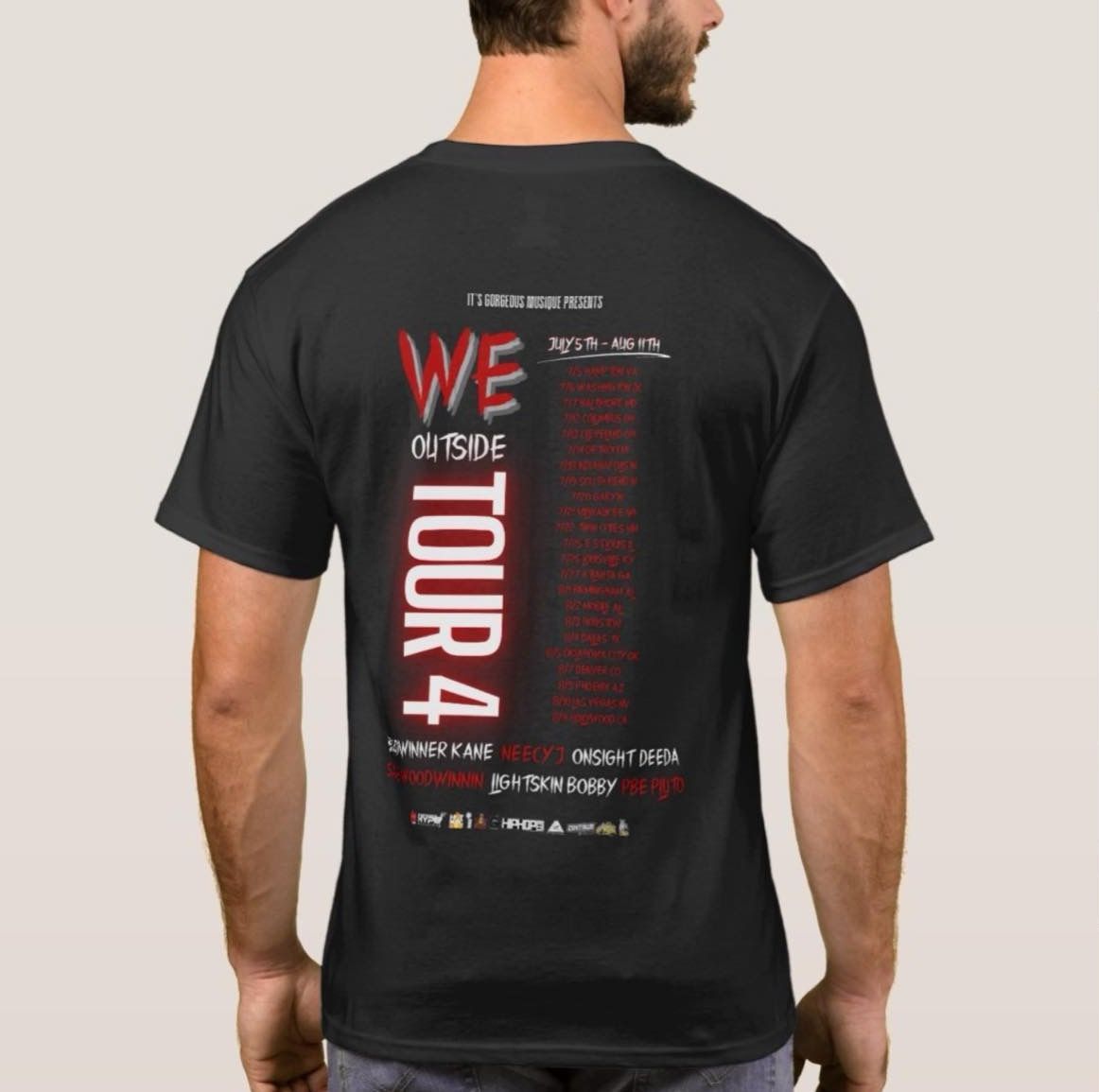 We Outside Tour T-Shirts