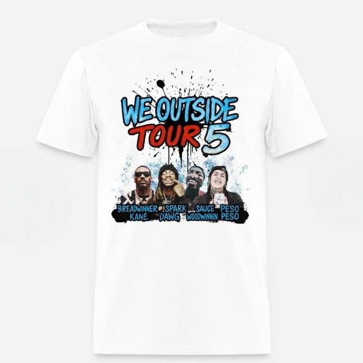 We Outside Tour 5 T-Shirts