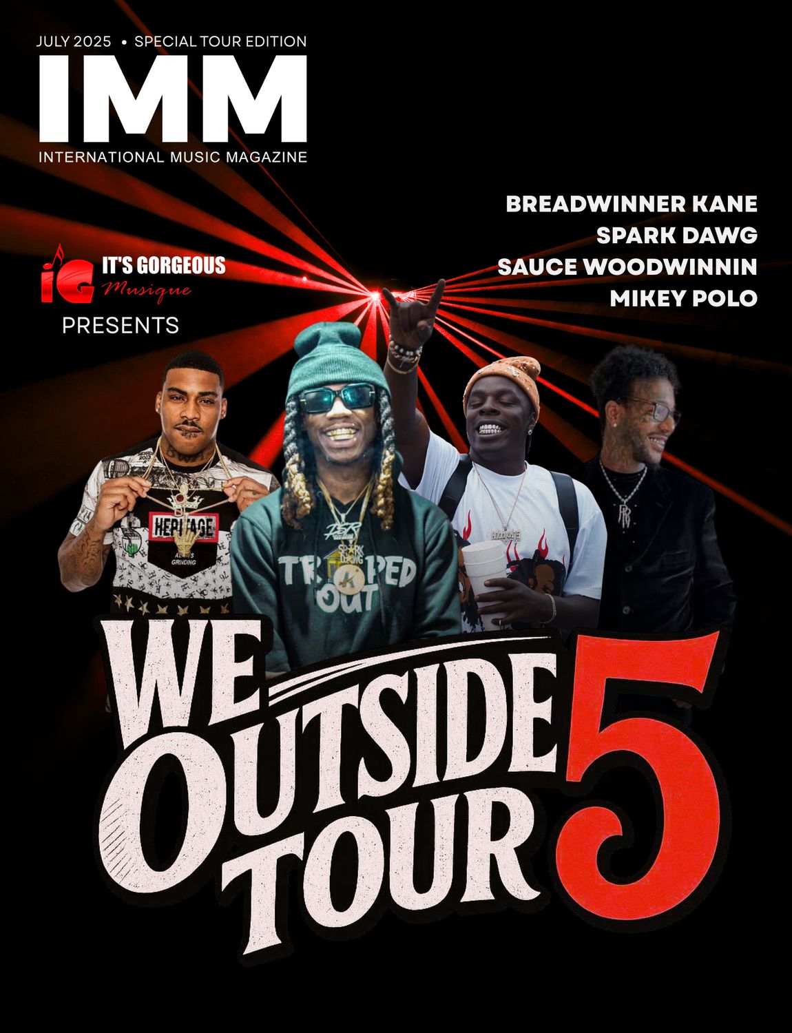 International Music Magazine : Presents We Outside Tour Part 5 Edition
