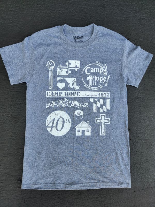 Light Gray with White Logo - 40th Anniversary