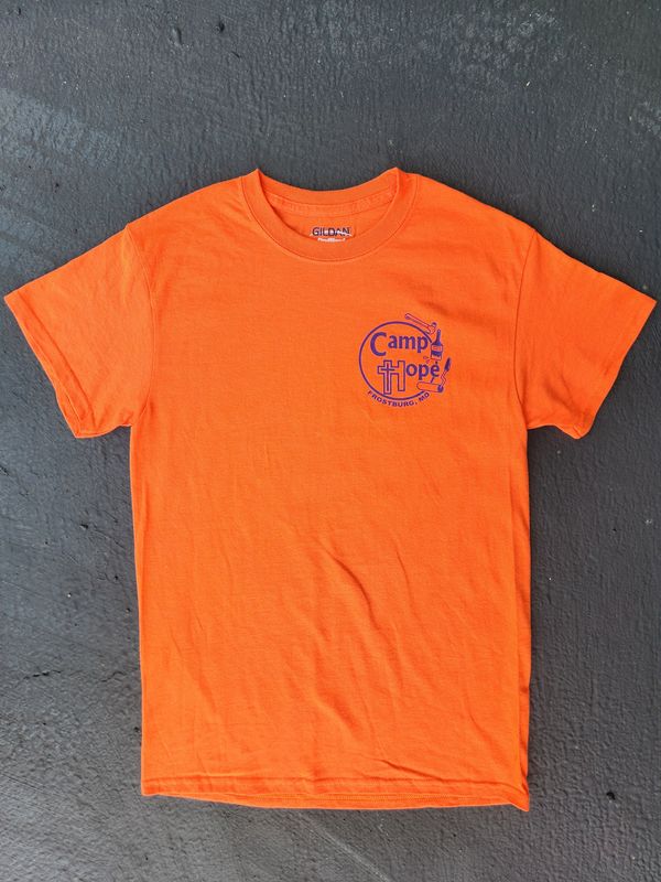 Orange with Purple Logo