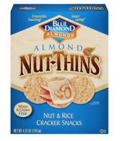 Almond Nut-Thin Crackers