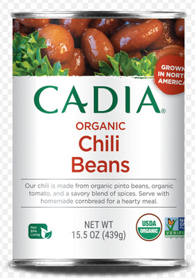 Organic Chili Beans (can)